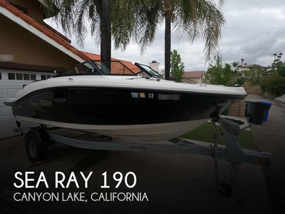 2018 Sea Ray SPX 190 in Canyon Lake, CA