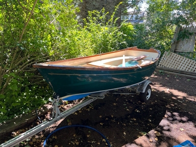Bauer Sailboat And Trailer
