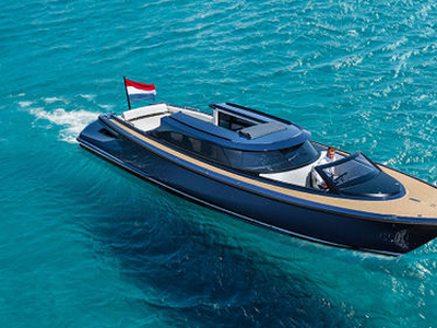 Inboard runabout - 38 L - Wajer - twin-engine / dual-console / hydro-jet