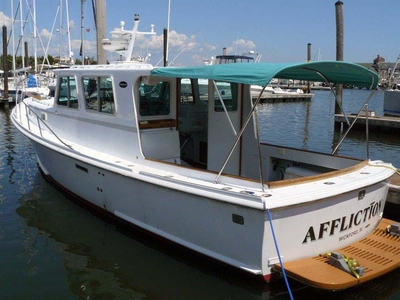 1977 Webbers Cove Downeast AFFLICTION | 34ft