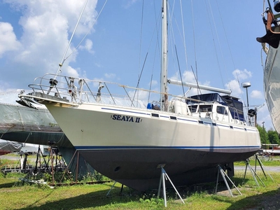 1996 Custom 49 Steel Center Cockpit Cutter Sea Ya II | 48ft