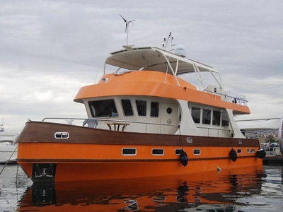 2012 Custom Steel Trawler for Disabeld Person | 62ft