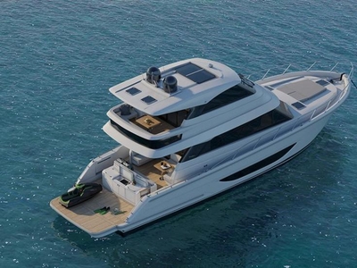 2024 Maritimo M55 Enclosed Flybridge Motor Yacht | 56ft
