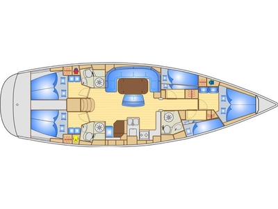 2006 Bavaria 50 Cruiser Five Cabins sailboat for sale in Florida