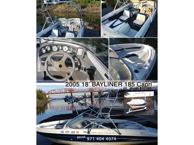2005 Bayliner 185 Capri powerboat for sale in Oregon