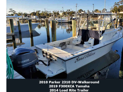2010 Parker 2310 DV-Walkaround Boat and Trailer in Morehead City, NC