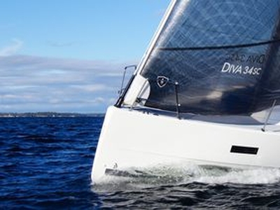 Cruising-racing sailboat - DIVA 34 SC - Alfa Yacht Production OÜ - 2-cabin / 3-cabin / 4-berth