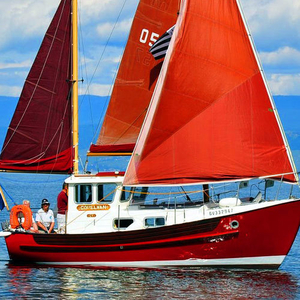 Cruising sailboat - FISHER 25 - Neil Marine (Pvt) Ltd - with enclosed cockpit