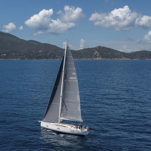 Ocean cruising sailboat - 48MKII - Nautor Swan - racing / 3-cabin / with bowsprit