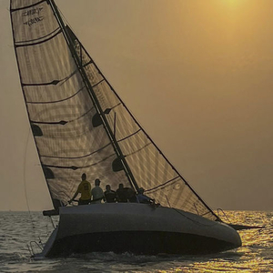 Racing sailboat - P30 - Aeleos Composites - one design / carbon / with bowsprit