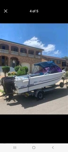 Stacer searay 525 1997 twin 50hp evinrudes