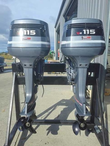 Twin 115hp Yamaha 2 Stroke Outboards