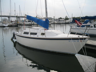 1986 Catalina 25 sailboat for sale in South Carolina