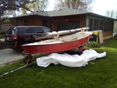 2006 self built Bolger Featherwind sailboat for sale in Minnesota