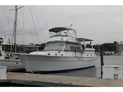 1980 Gulfstar 44 trawler powerboat for sale in Florida