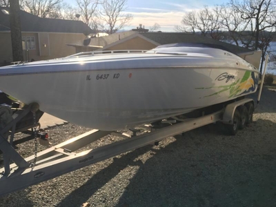 2003 Baja 29 Outlaw powerboat for sale in Illinois
