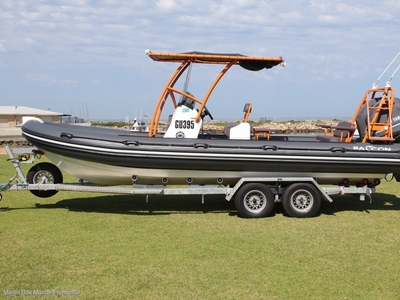 FALCON INFLATABLES 760 SRX WITH AUTO PILOT AND POSITION LOCK