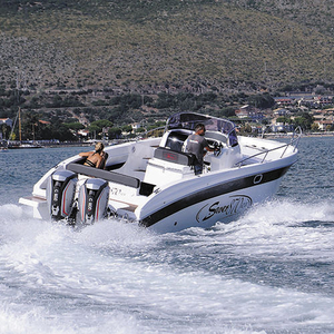 Outboard walkaround - 870 Wa - SAVER S.R.L. - twin-engine / center console / 10-person max.