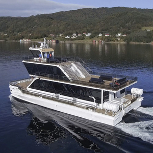 Passenger boat - ALUSAFE CAT 24 Hybrid - Maritime Partner AS - catamaran / diesel-electric hybrid / aluminum