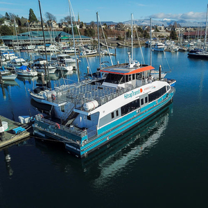 Passenger boat - M/V Waterman - All American Marine - catamaran / diesel-electric hybrid / aluminum