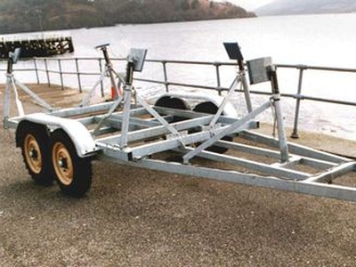 Road trailer - Tennamast - launching / for boats