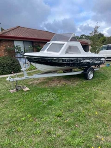 Project Boat Hull & Trailer