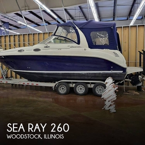 Sea Ray 260 Sundancer (powerboat) for sale