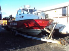 Boston Whaler Fireboat Twin Johnson 225