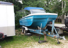 Thunderbird 18 Foot Boat And H/d Trailer