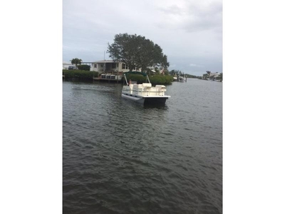 2013 Fiesta Fish Fun Pontoon powerboat for sale in Florida