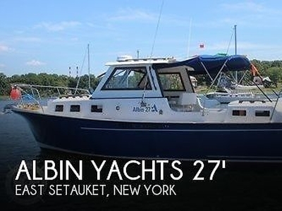 Albin Yachts 27 Family Cruiser