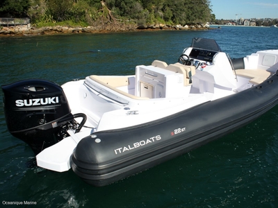 NEW ITALBOATS STINGHER 22GT INFLATABLE RIB