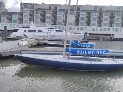 1973 Plasteron Soling sailboat for sale in New Jersey