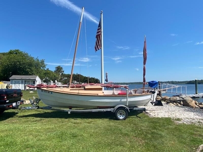 2001 Classic Wooden Day Sailer 20 ft Yawl Dory Day Sailer sailboat for sale in Massachusetts