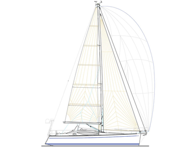 2007 Saga 409 sailboat for sale in North Carolina