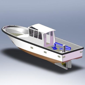 Line-handling boat - MARTINEZ CONSTRUCTIONS NAVALES - inboard / diesel