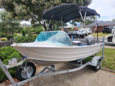 14ft savage tinny runabout