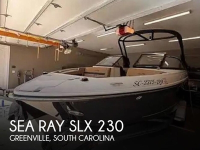 2018 Sea Ray SLX 230 in Simpsonville, SC