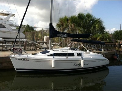 1996 Hunter 280 sailboat for sale in Texas