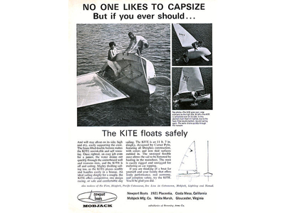 73 Lancraft Kite catboat dinghy sailboat for sale in Minnesota