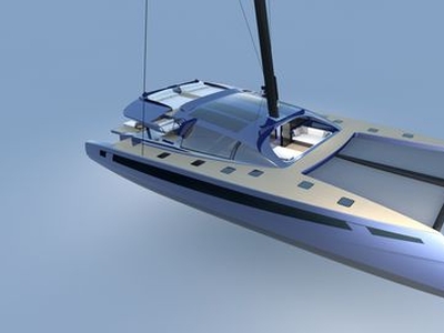 Catamaran sailing yacht - BLUE COAST 65 - Catamaris - ocean cruising / 3-cabin / 6-berth