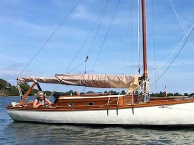 For Sale: 1934 Elkins Auxiliary Gaff Cutter