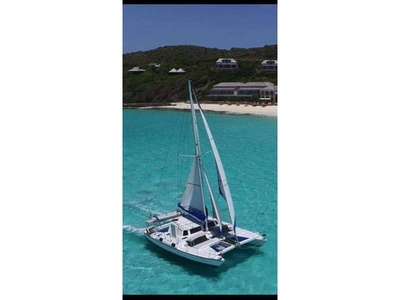 1973 Spronk Cutter Rig Catamaran sailboat for sale in Outside United States