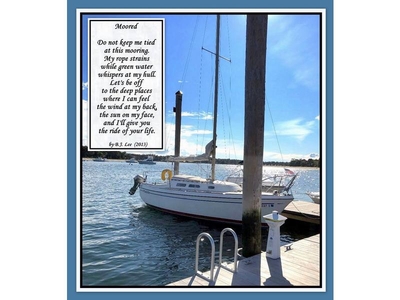 1976 O'Day 25 Foot ODay sailboat for sale in Massachusetts