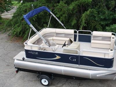 New 16 Ft Grand Island With 9.9---No Trailer. Factory Direct