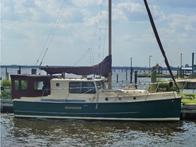 1999 Nimble Boat Works Wanderer motorsailer sailboat for sale in Florida