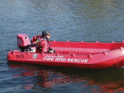 Work boat - 435R - WHALY BOATS - utility boat / rescue boat / outboard