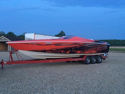 2000 baja outlaw powerboat for sale in Illinois