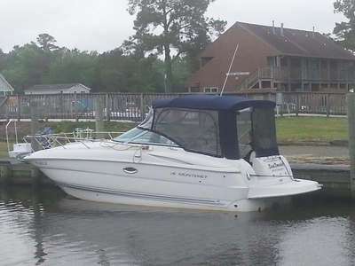 2007 Monterey 250CR powerboat for sale in North Carolina