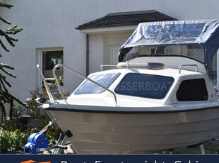 Kajütboot I431 | Motorboot Angelboot Spaßboot | ideal für 15 PS Außenborder